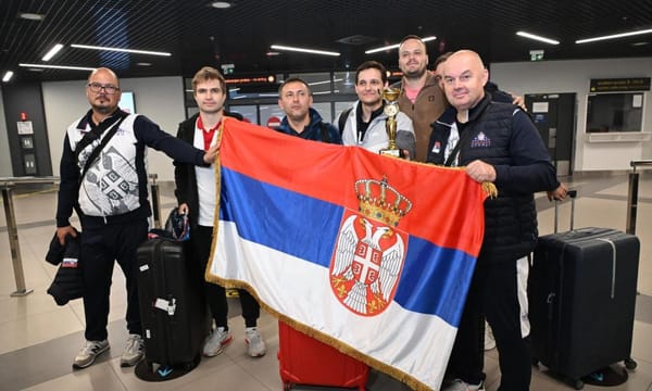 Сербские шахматисты завоевали бронзовые медали на командном чемпионате Европы.