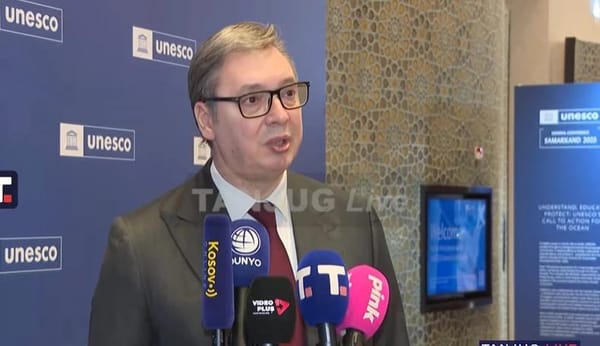 Вучич: одной маленькой проблемой меньше.