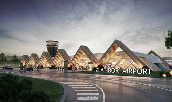 Пропускная способность аэропорта "Златибор" на первом этапе составит 100 тысяч пассажиров в год.