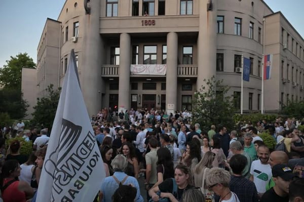 В Белградском университете снова говорят о возобновлении блокады.